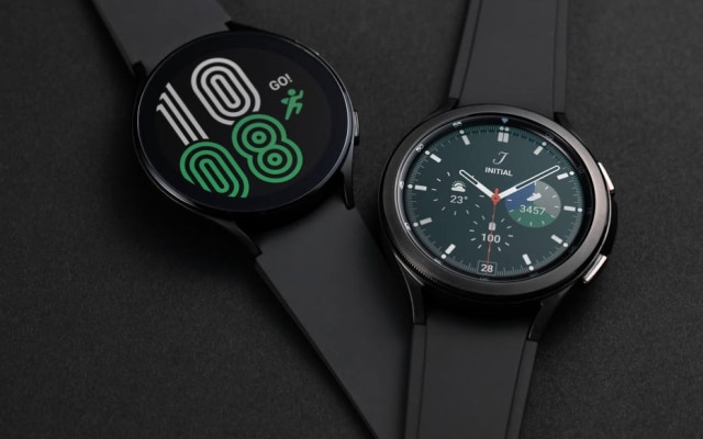O relógio inteligente Galaxy Watch 4 tem como diferencial um leitor de composição corporal