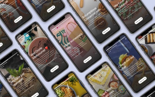 Restaurantes parceiros do Uber Eats poderão usar recursos do Instagram para atrair cliente na plataforma de delivery