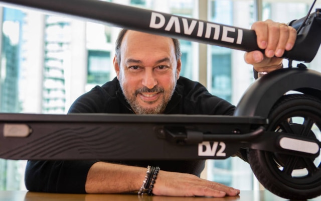Ex-Yellow, Eduardo Musa criou a startup Davinci, que vende patinetes elétricos diretamente ao consumidor por até R$ 5 mil