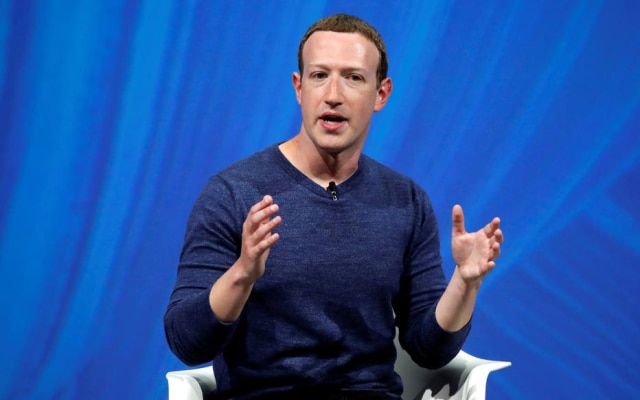 Mark Zuckerberg é o presidente executivo do Facebook