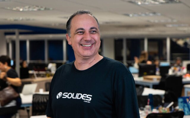 Alessandro Garcia, presidente da startup Solides