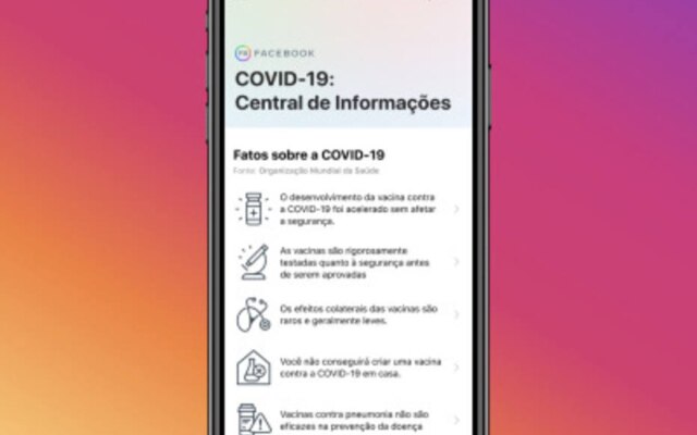 A Central de Informação sobre a covid-19, portal na rede social que reúne recomendações da OMS sobre a doença, também passa a estar disponível para todo o mundo
