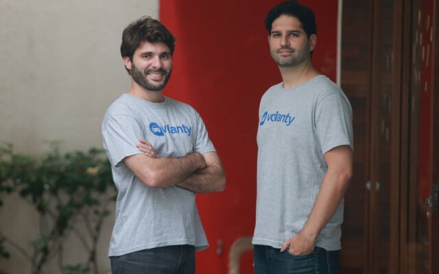 Antonio Avella e Mauricio Feldman, cofundadores da stratup Volanty