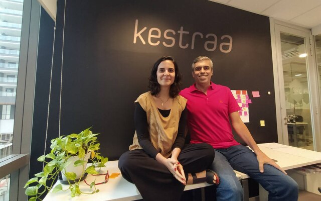 Isabel Nasser e Marcelo Matos, fundadores da Kestraa 