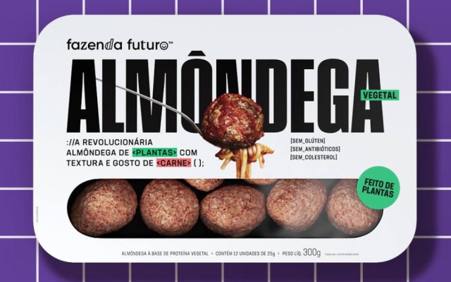 100% vegetal, a Almôndega do Futuro já está disponível no mercado brasileiro 
