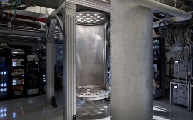IBM revelou plano de computador quântico com 1.000 qubits; na imagem, novo refrigerador do sistema 