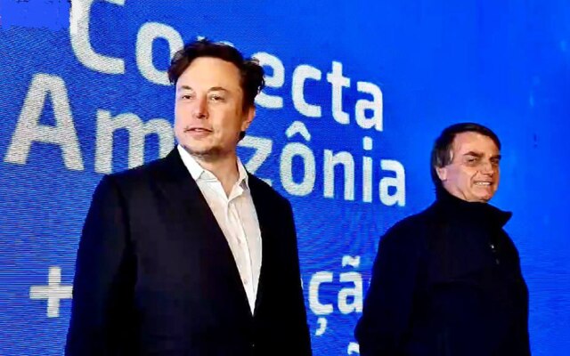 Elon Musk se encontra com Bolsonaro no interior de São Paulo