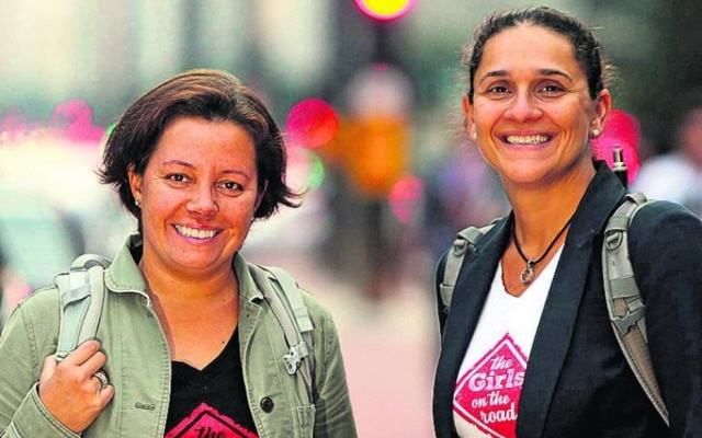 Taciana Mello e Fernanda Moura, de 47 e 42 anos, já viajaram por 11 países