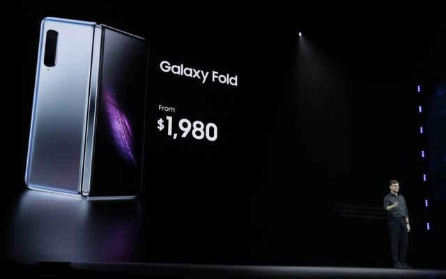 O Galaxy Fold começará a ser vendido dia 26 de Abril em alguns países