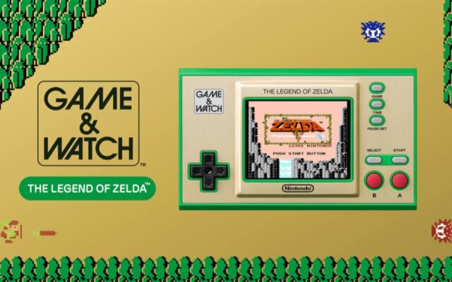 Console portátil Game & Watch, lançado nos anos 1980, volta às prateleiras com os três primeiros jogos da franquia Zelda