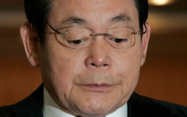 Samsung Chairman Lee Kun-hee died at the age of 78.