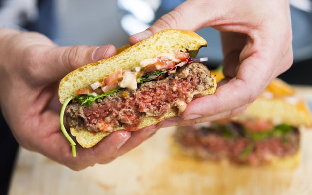 Impossible Burger, o hambúrguer vegetal do Vale do Silício.