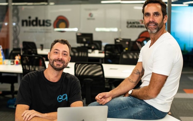  Marcos Arante (esq.) e Fábio Nunes (dir.) são os fundadores da Equilibrium