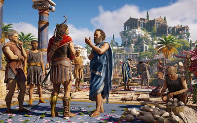 O novo game da principal franquia da Ubisoft, Assassin's Creed: Odyssey, vai se passar na Grécia Antiga. Previsto para 5 de outubro, para PS4, Xbox One e PC, o jogo conta uma história de vingança familiar com pitadas de tragédia -- um dos destaques é que o jogador poderá viver a história do game com um herói, Alexios, ou uma heroína, Kassandra. 