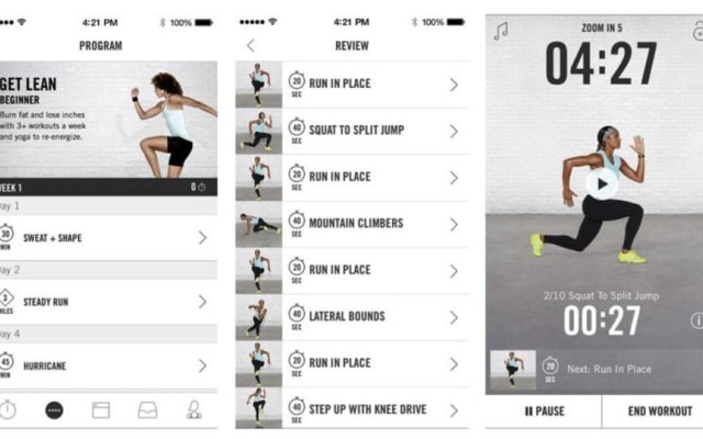 Nike Training Club, da marca americana, tem treinos gratuitos em app