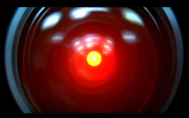 No filme '2001: Uma Odisseia no Espaço', a inteligência artificial HAL 9000 toma as decisões no lugar dos humanos