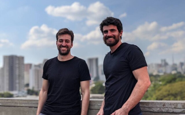 Marcelo Espiga e Luigi Rodrigues, os fundadores da Floki; startup recebeu aporte de R$ 50 milhões 