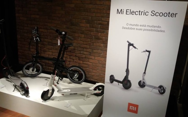 O portifólio da Xiaomi para o mercado brasileiro tem até patinetes elétricos