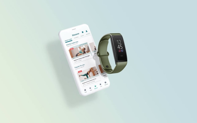 A Amazon adicionou uma tela com display Amoled integrada com o app da pulseira