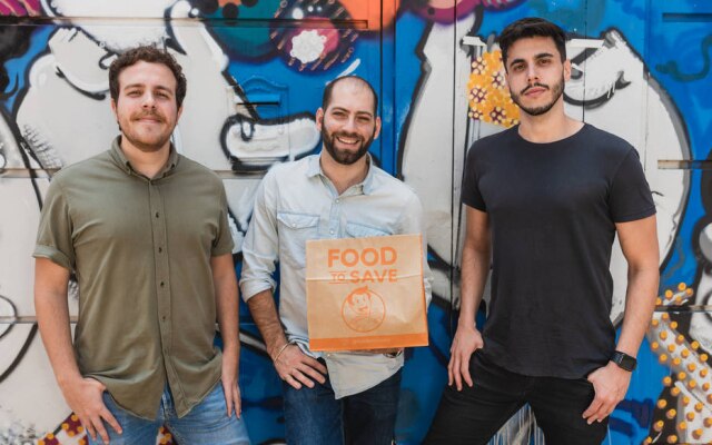 Murilo Ambrogi, Lucas Infante e Fernando Henrique dos Reis fundaram a Food to Save em 2021