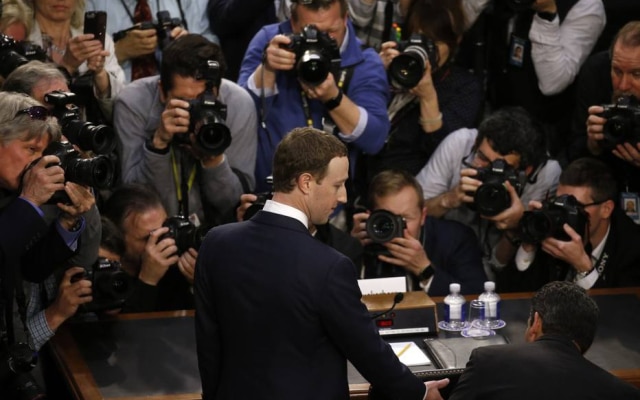 As contas pessoais de Zuckerberg no Facebook e Instagram mudaram de cara