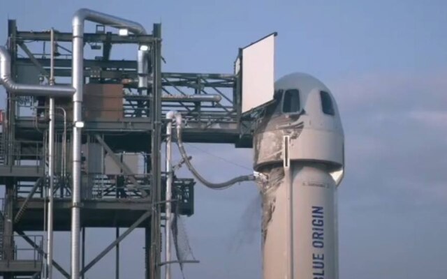 Lançamento será da base da Blue Origin no Texas