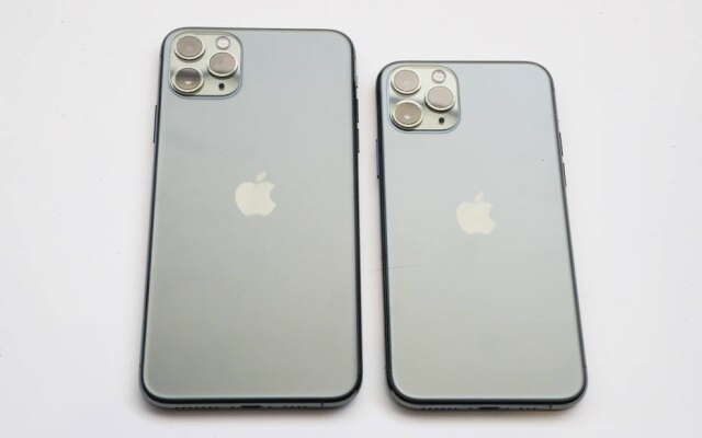 Os dois novos iPhones 11 Pro: câmera com três lentes