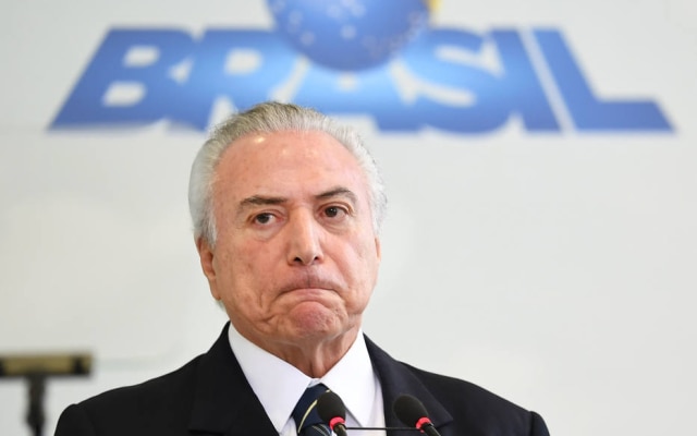 O presidente Michel Temer (PMDB): Planalto notificou páginas de humor sobre uso indevido de imagens