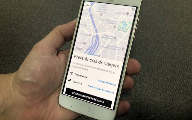 Uber Comfort ainda não tem preços definidos no Brasil, mas será mais cara que o UberX