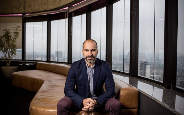 Dara Khosrowshahi é presidente do Uber