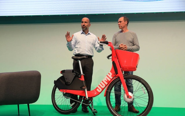 Em abril deste ano, o Uber comprou a Jump, startup de compartilhamento de bicicletas elétricas