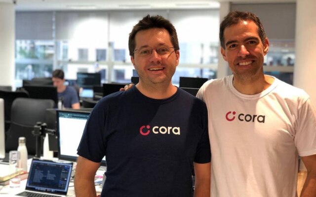 Igor Senra e Leonardo Mendes, cofundadores da startup Cora