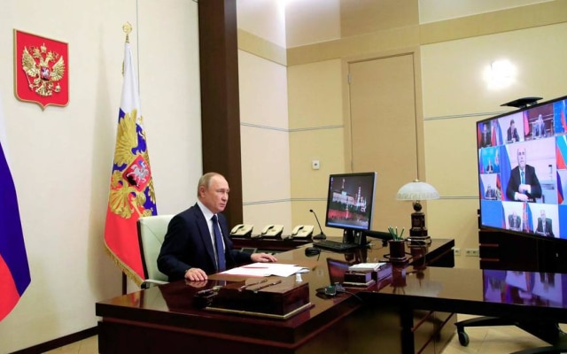 Putin unifica lados políticos com Guerra na Ucrânia