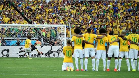 Brasil teve que decidir vaga nas penalidades