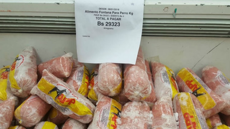 Falta de alimentos leva venezuelanos a apelar à comida de cachorro Foto: ONG PROVEA