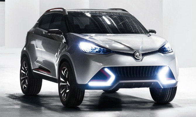 MG CS Concept foi apresetado no Salão de Xangai, em abril