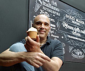 O italiano Andreas Beccara investiu no segmento de sorvetes em São Paulo