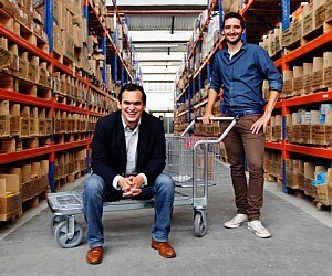 Benedikt Voller e Joshua Kempf empreenderam no País com um negócio B2B