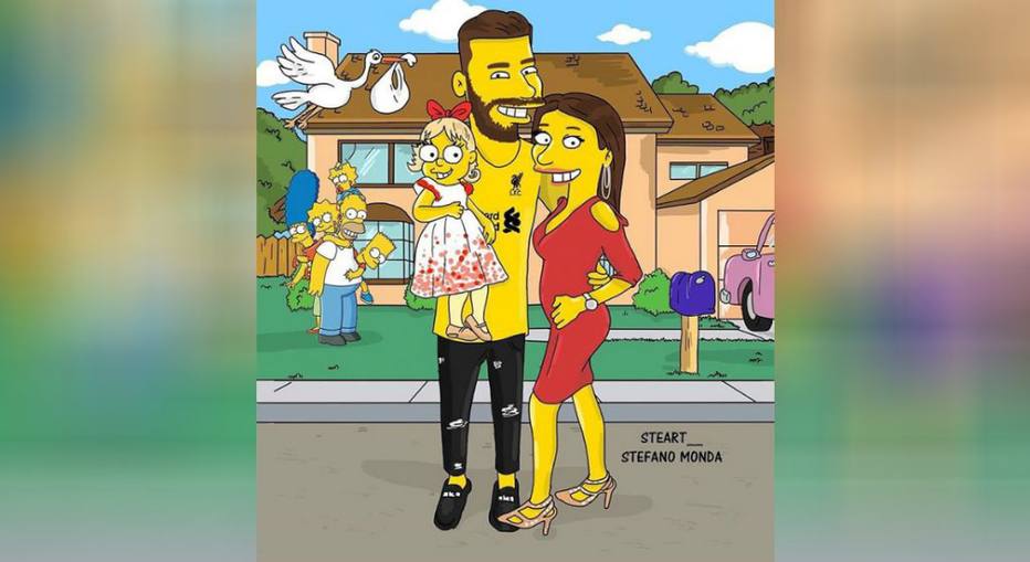 Artista Transforma Alisson E Familia Em Personagens De Os Simpsons Futebol Fera