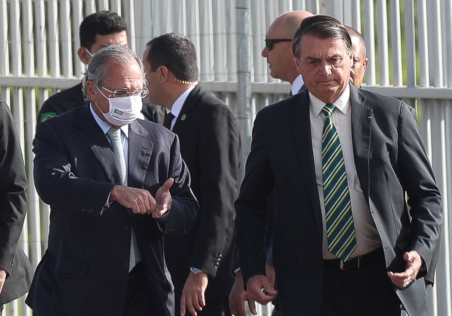 jair Bolsonaro e Paulo Guedes