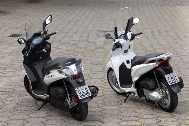 Honda SH300i desafia Dafra Citycom