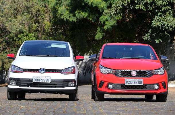 Fiat Argo HGT x VW Fox Pepper