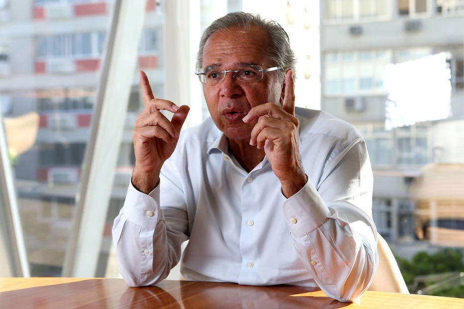 Paulo Guedes é apontado por Bolsonaro como seu eventual ministro da economia 