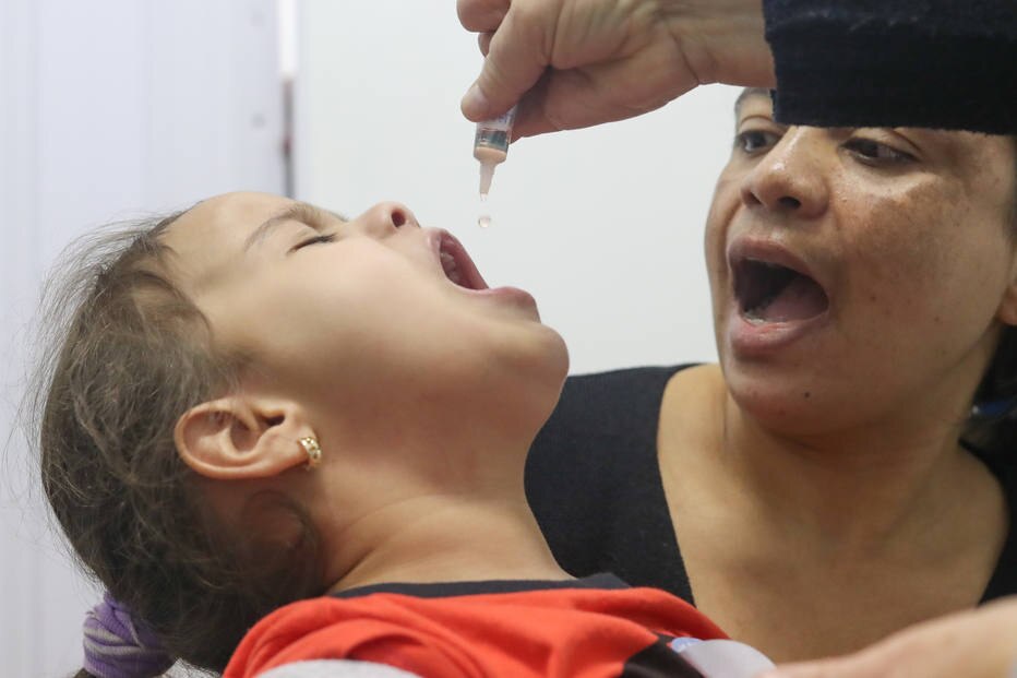 Postos de saÃºde tÃªm baixa procura no dia D de vacinaÃ§Ã£o contra pÃ³lio e sarampo