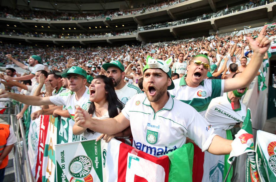 Palmeiras chegará na quinta à marca de 3 milhões de torcedores na arena