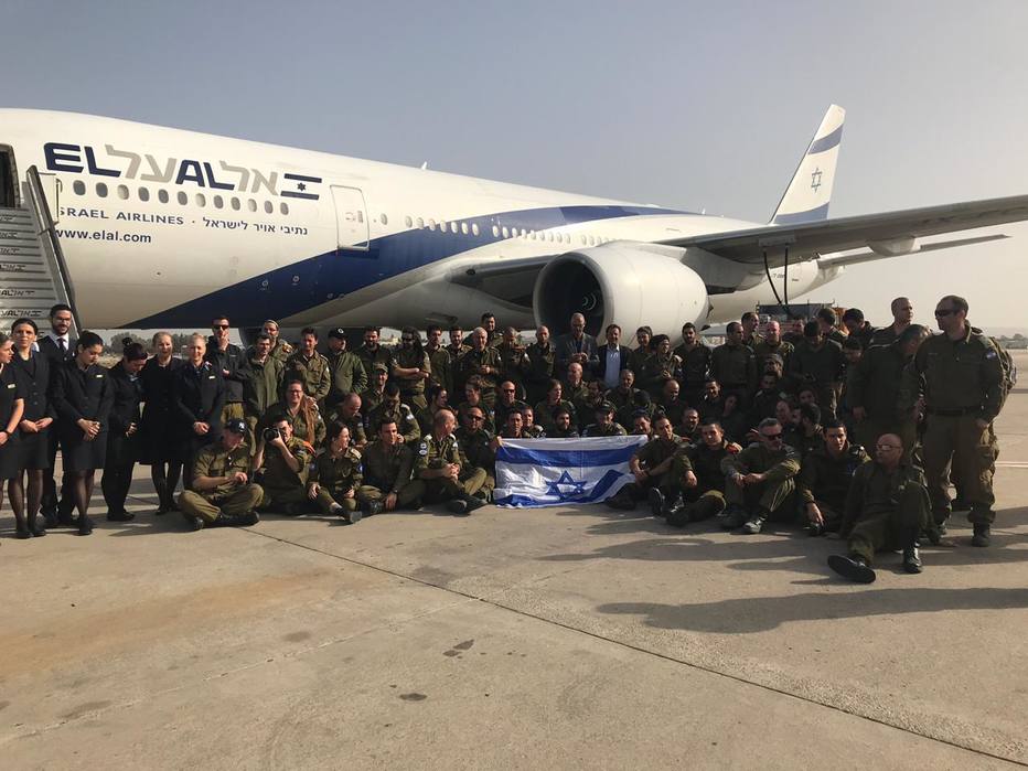 Militares israelenses embarcam para atuar em Brumadinho