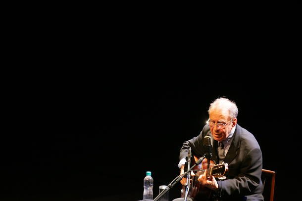 João Gilberto em 2008, no Auditório Ibirapuera 