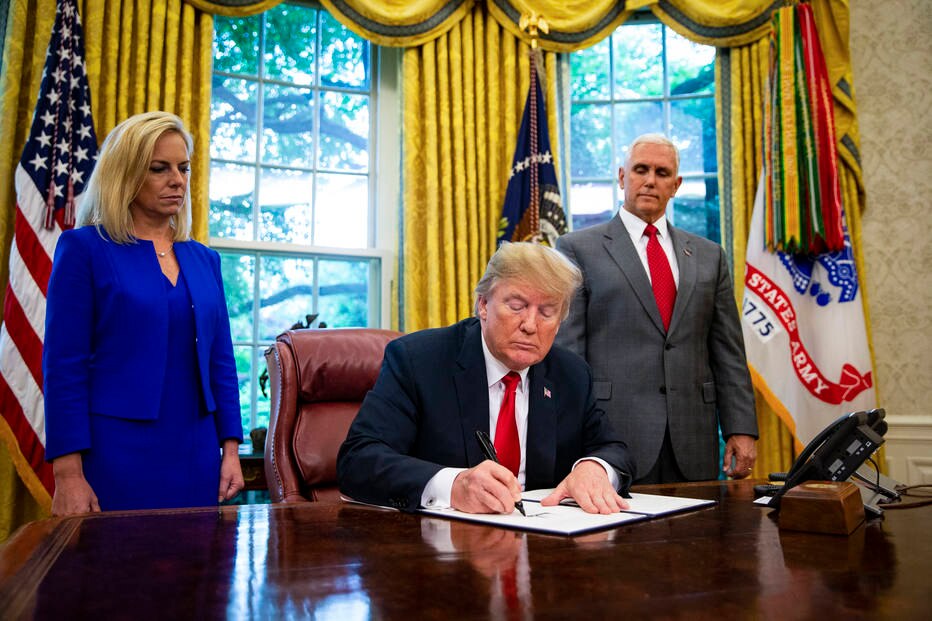 Donald Trump - imigração - decreto 
