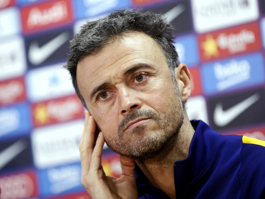 Luis Enrique finge perder a voz para não falar sobre ...