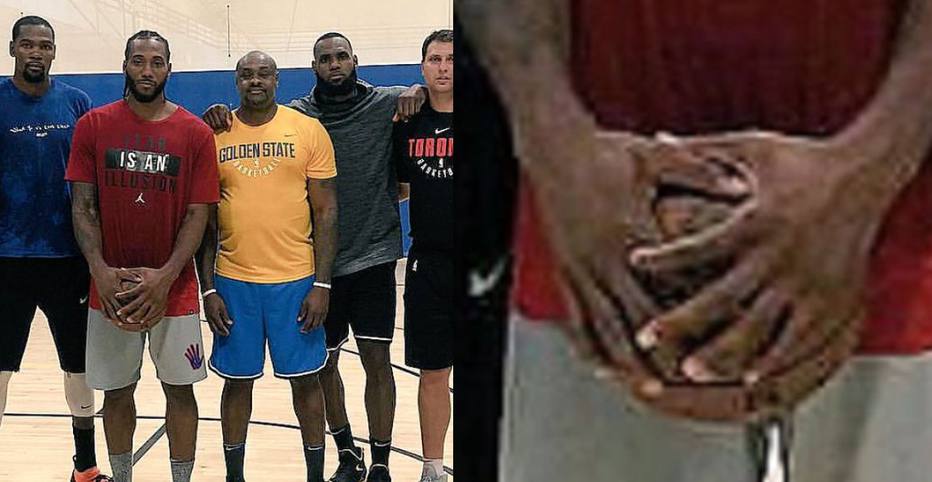 Jogador da NBA com mãos gigantes faz baralho parecer miniatura > No Ataque